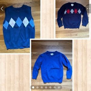 Children’s Place-sweater lot of 3! Size 5 and 6 boys